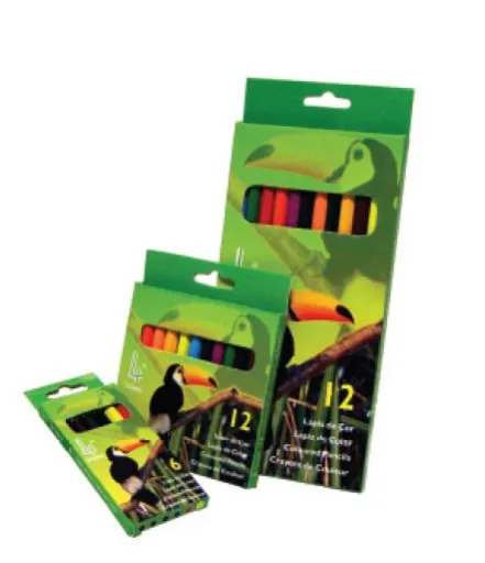 Lápices de Colores 18cm 12 Colores – 4School