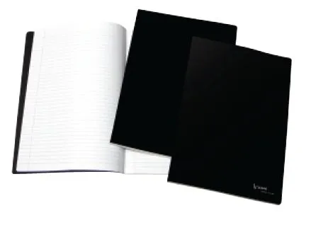 Cuaderno Cuadriculado Tapa Negra A5 – 4School