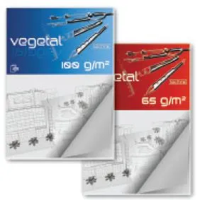 Bloc de Papel Vegetal A4 65 g - 4 SCHOOL
