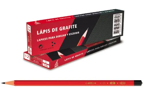 Lápiz Nº 2 HB 4Office 12ud