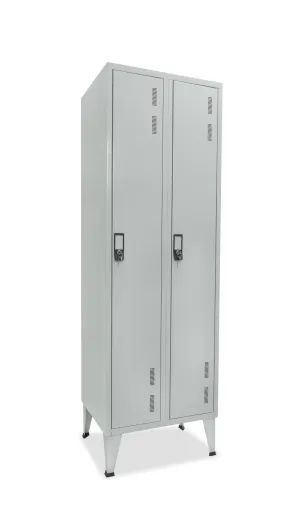 Taquillas Metálicas Dobles Con 2 Puertas – 1700x600x500 mm Standard