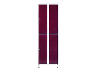 Taquillas Metálicas Doble Color Con 4 Puertas – 1900x600x500 mm