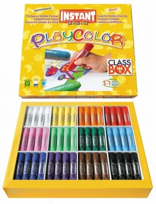 Gouache Sólido Box Class 144 Un. PlayColor - PlayColor