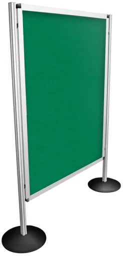 Biombo Modular 120x200cm Tela Verde - Bi Office