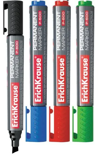 Rotulador Permanente P-500 Azul - ErichKrause