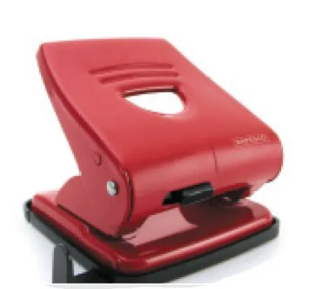 Perforadora Con Regla 827 Roja 30 Hojas Rapesco
