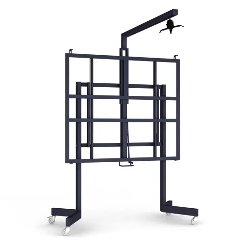 Soporte Con Ruedas y Brazo Para Pizarras Interactivas Up & Down (Ajuste Manual)