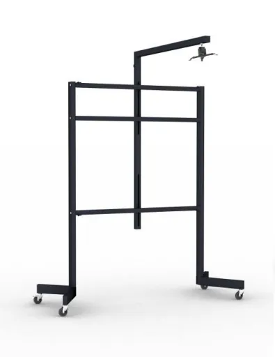 Soporte Manual Con Ruedas Para Pizarras Interactivas – Con Brazo y Proyector Incluidos
