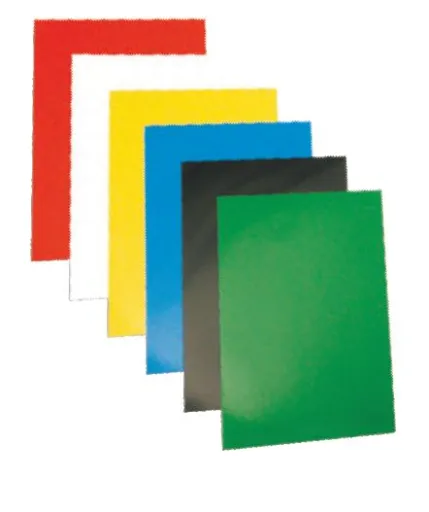 Portada de Encuadernación Brillo Alto A4 250 Micras (100 Uds) – Rojo – Fellowes
