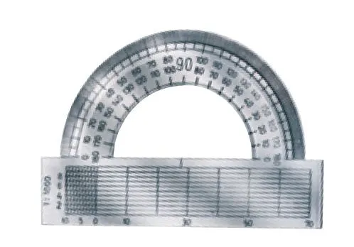 Transportador 180º 10 cm – Ramirex