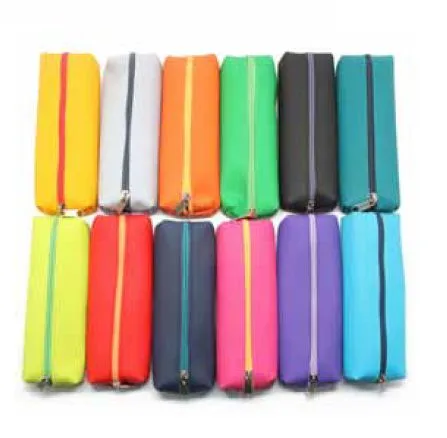 Bolsa Porta Lápices Rectangular Grande – Colores Surtidos