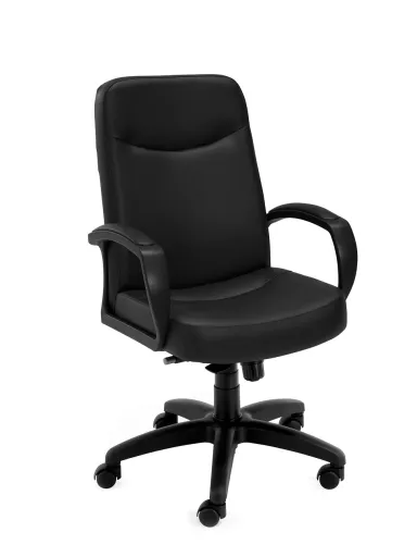 Silla de Oficina Ejecutiva Respaldo Alto Con Ruedas y Brazos Macao
