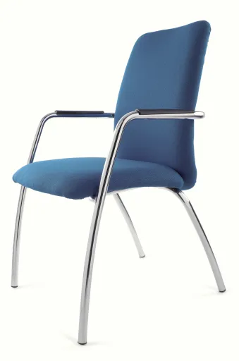  Silla de Oficina de Visita 4 Patas Con Brazos Rusia