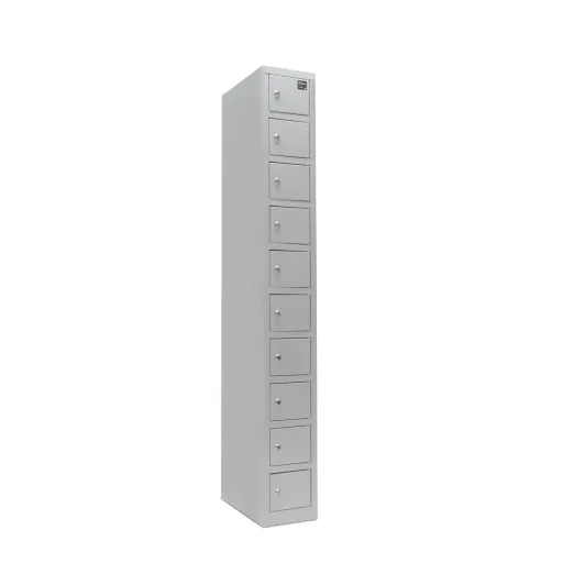 Taquillas Metálicas 10 Taquillas 1650x217x420 mm – Gris