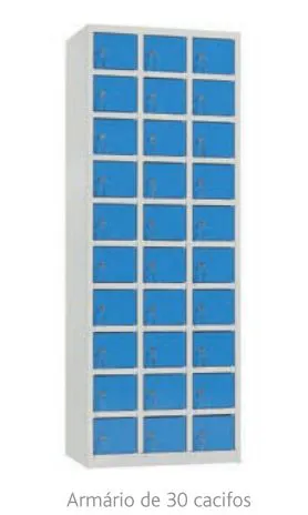 Taquillas Metalicas  30 Taquillas 1650x600x420mm Gris