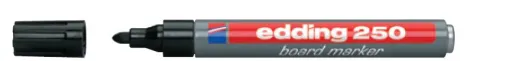 Rotulador Para Pizarra Blanca Negro 250 – Edding