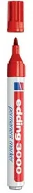 Rotulador Permanente Edding 3000 Rojo – Caja 10 Unidades – Edding