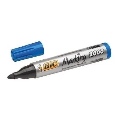 Rotulador Permanente Bic 2000 Azul – BIC