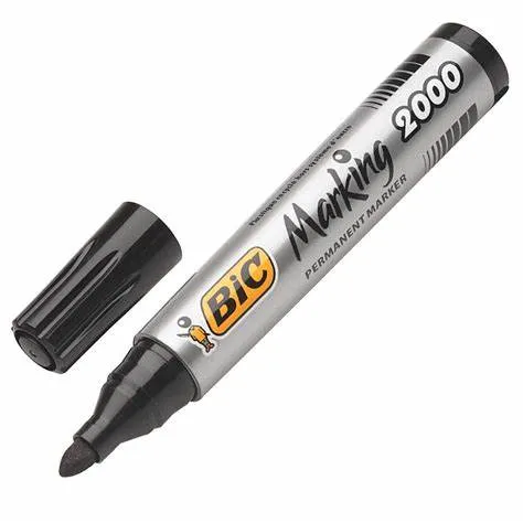 Rotulador Permanente Bic 2000 Negro – BIC