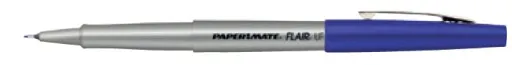 Rotuladores Permanentes Paper Mate Flair Ultra Fino Azul