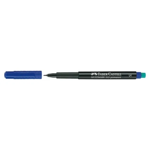 Rotulador Permanente OHP 0,4 mm Azul – Faber-Castell