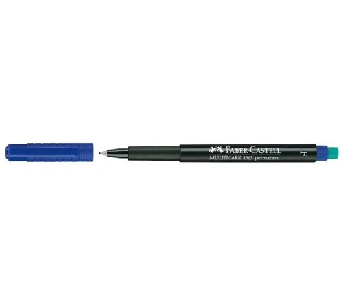 Rotulador Permanente OHP 0,6 mm Azul – Faber-Castell