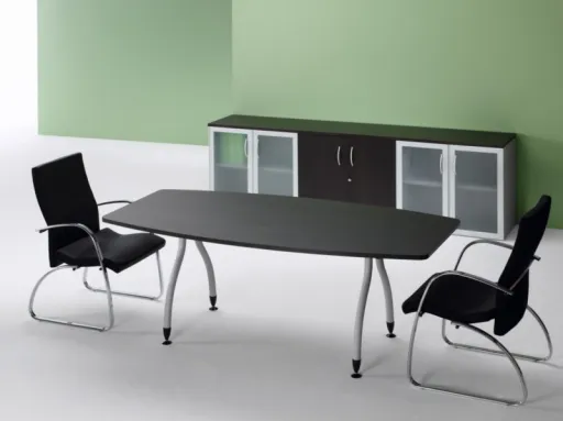 Mesa de Reunión Oval 2400x1100x740 mm - Nisa