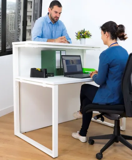 Mostrador de Recepción 800x800x1100mm – Kclose
