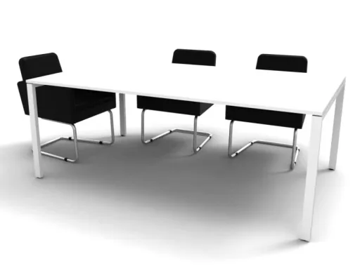 Mesa de Reunión 2000x1000x740 mm en Melamina - Kuatru