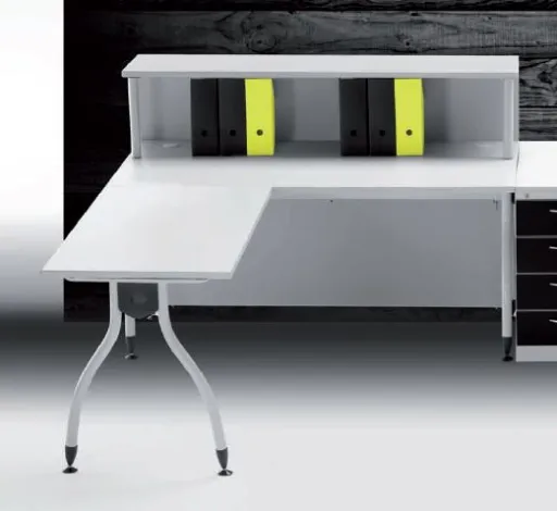 Mostrador de Recepción 1800x800x1100mm Weng Con Alargadera Melamina