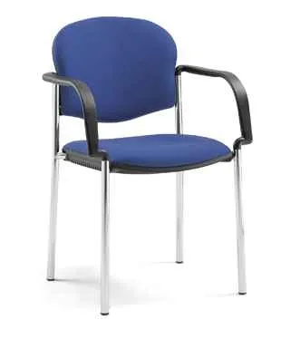  Silla de Oficina de Visita Con Brazos Fijos Laura 860