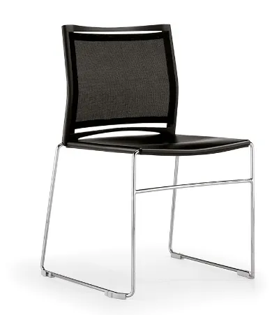 Silla de Oficina de Visita Fija Web Red