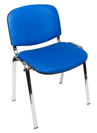 Silla de Oficina Para Visitas Madrid Cromada