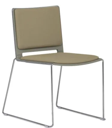 Silla de Oficina Visitante Filó Tapizada 