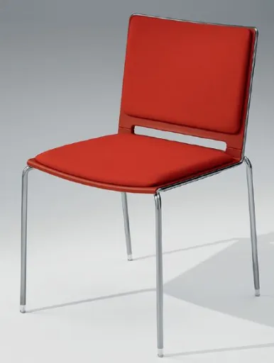 Silla de Oficina Para Visitas Filó Tapizada