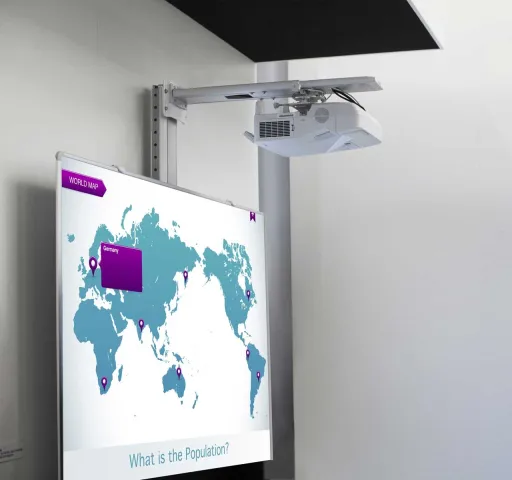 NEC - Pizarras Interactivas NEC 93'' Sistema Completo de Corta Distancia
