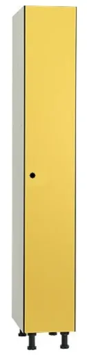 Taquilla Fenólica Simple Riva – 1 Puerta, 1900x300x500mm