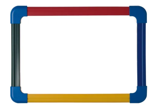 Pizarra Blanca Infantil de Doble Cara Magnética A3 29,7x42cm – Bi-Office