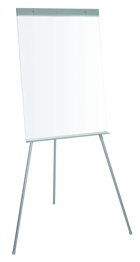 Bi Office - Pizarra Blanca Con Trípode Flip Chart 70x102 cm (Caballete de Conferencias)