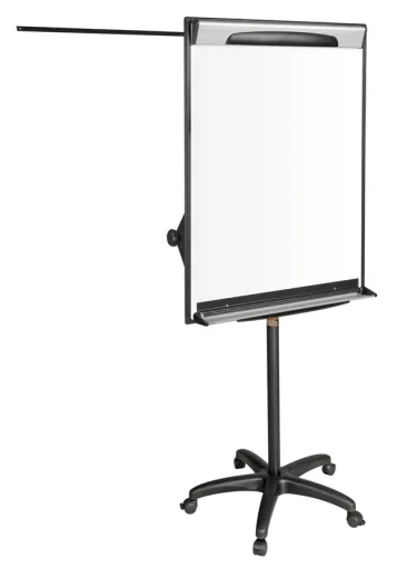Bi-Office – Pizarra Negra Trípode Flip Chart Con Ruedas Design 70x100 cm