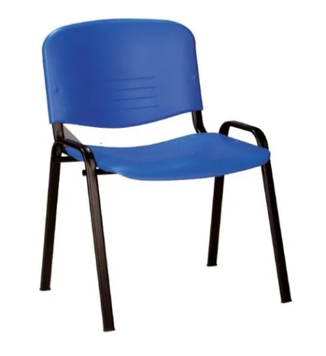 Silla de Oficina Para Visitante Madrid 4 Patas Azul – Polipropileno -  Varios Colores (Bajo Pedido)