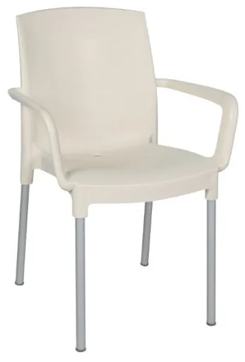 Silla de Jardín Claire Con Brazos – Diseño y Durabilidad Exterior