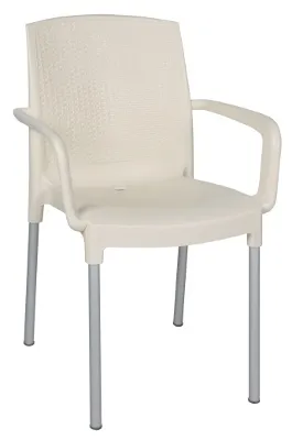 Silla de Jardín Diana Con Brazos – Estilo Mimbre y Ratán
