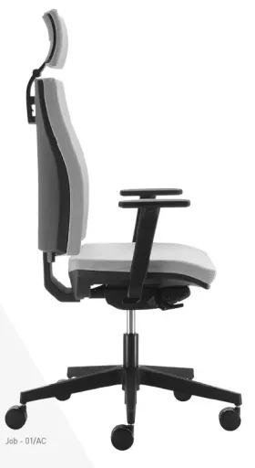 Silla de Oficina Ejecutiva J01/AC Negra 