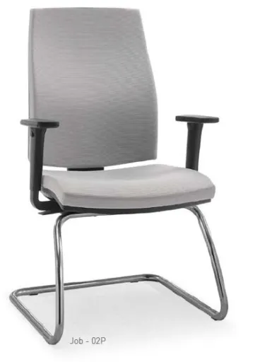 Silla de Oficina Para Visitas Con Brazos Job-02P