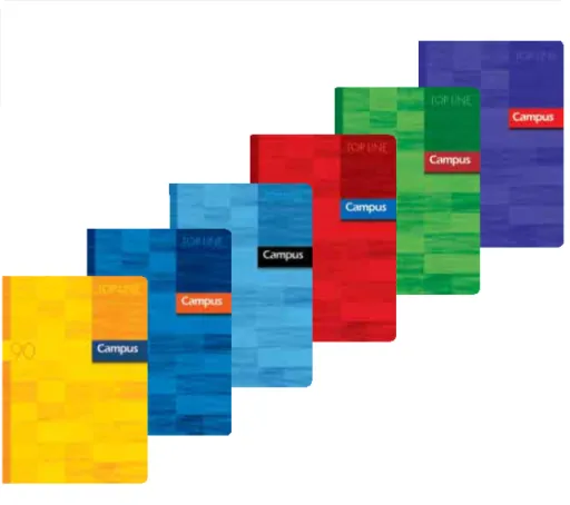Cuaderno Cuadriculado A5+ Tapa Flexible 90g - Campus