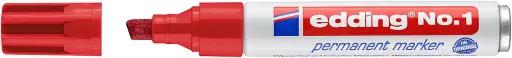 Rotulador Permanente Edding Nº1 Rojo - Edding