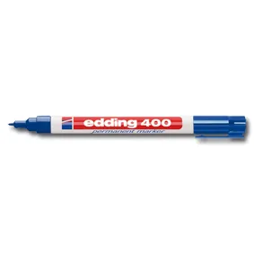 Rotulador Permanente Edding 400 Azul - Edding