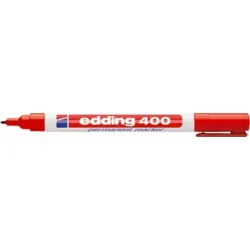 Rotulador Permanente Edding 400 Rojo - Edding