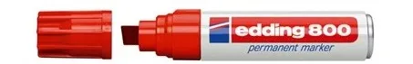 Rotulador Permanente Edding 800 Rojo - Edding